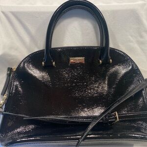 Kate Spade Beautiful Black Satchel with Gold Hardware